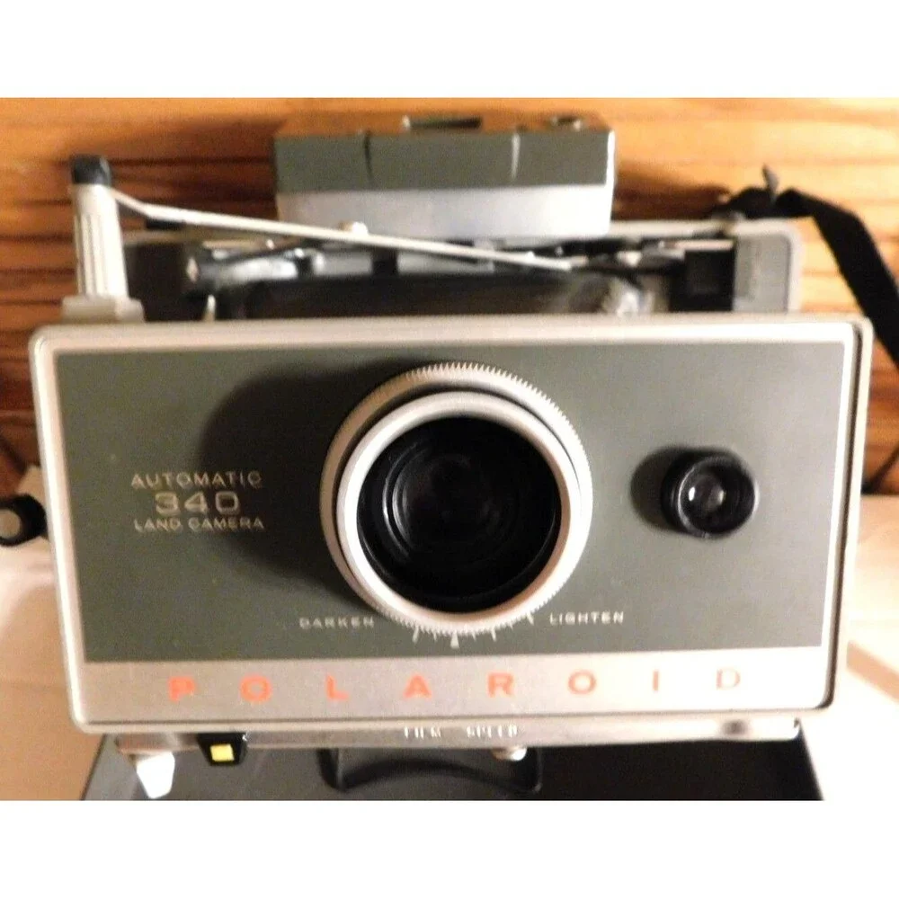 Polaroid 340 Camera Vintage Automatic Land Camera